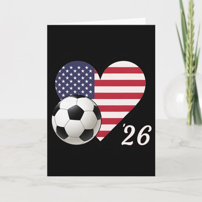 Usa Soccer 2026  Card (Front)