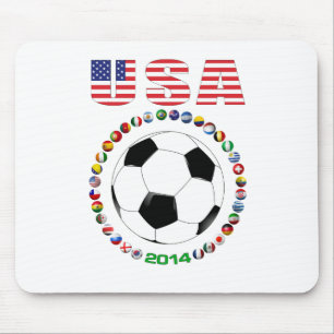 USA Soccer 4017 Mouse Mat