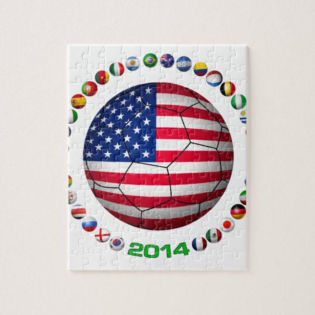 USA Soccer  5332 Jigsaw Puzzle (Vertical)