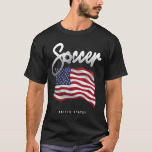 USA Soccer - American Flag T-Shirt