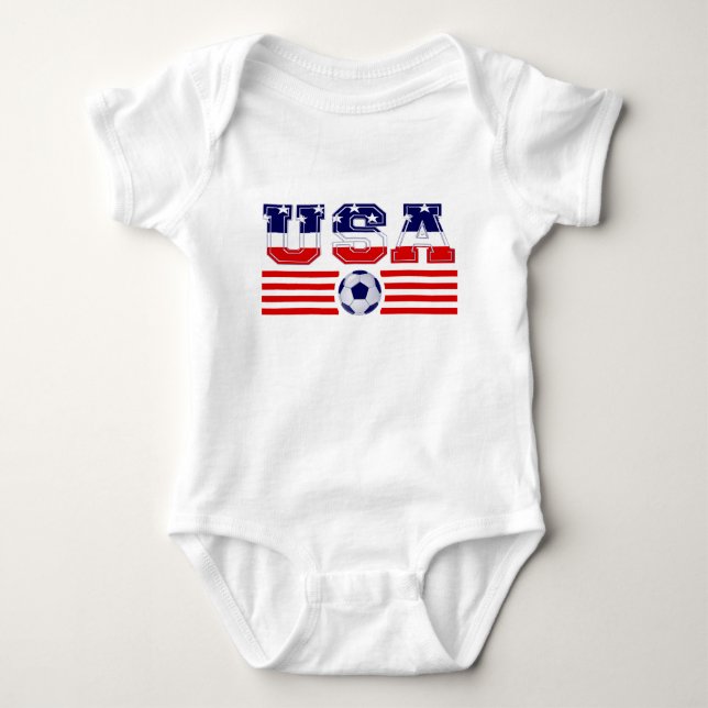 USA SOCCER BABY BODYSUIT (Front)