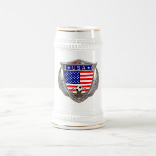 USA Soccer Beverage Stein