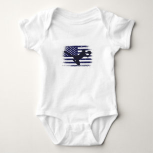 USA Soccer Fan Jersey Shirt American Flag