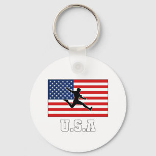 USA Soccer Football National Team USMNT Key Ring