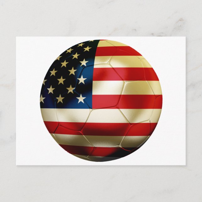 USA Soccer Postcard (Front)
