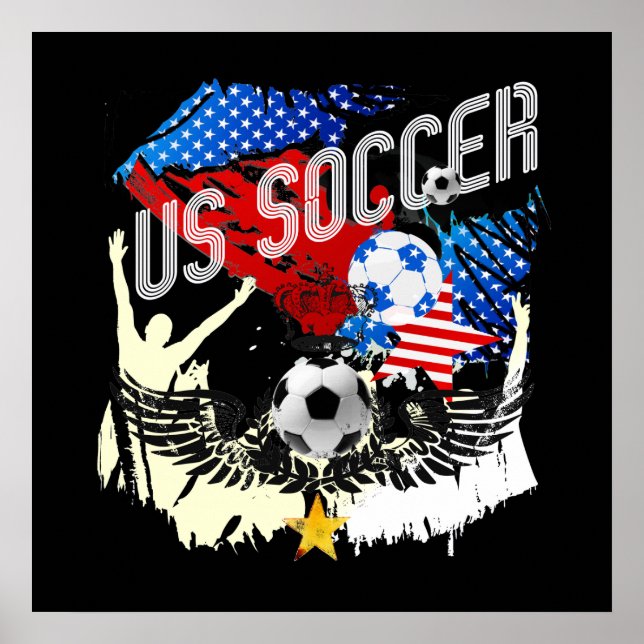 USA soccer Poster (Front)
