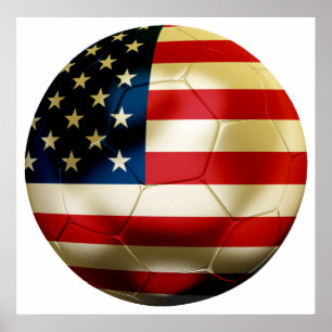 USA Soccer Poster
