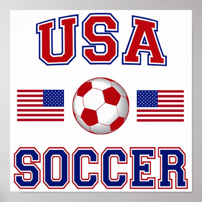 USA Soccer Poster (Front)
