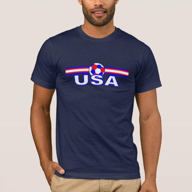 USA Soccer SV Design T-Shirt (Front)