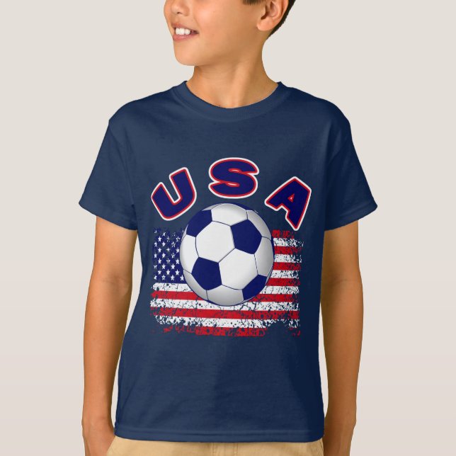 USA SOCCER T-Shirt (Front)