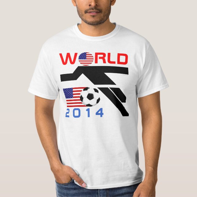 USA Soccer Team T-Shirt (Front)