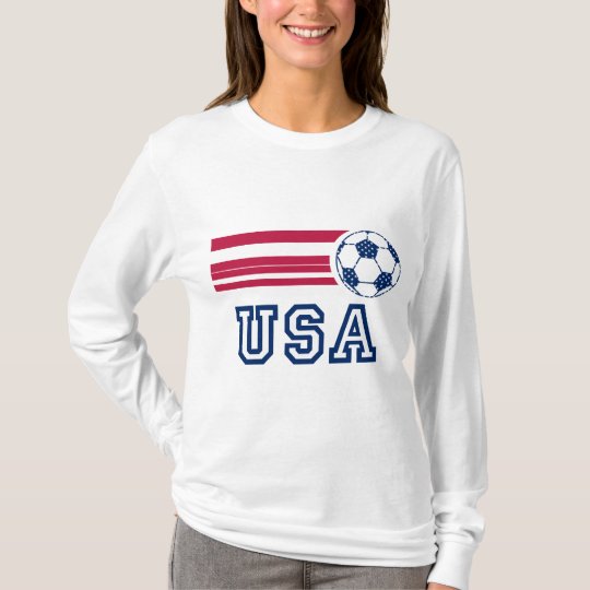 USA Soccer Womens Hoodie Zazzle.co.uk
