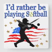USA SOFTBALL PLAYER LOVES SOFTBALL DESIGN