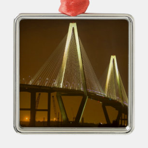 USA, South Carolina, Charleston. Arthur Metal Tree Decoration