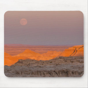 USA, South Dakota, Badlands National Park Mouse Mat
