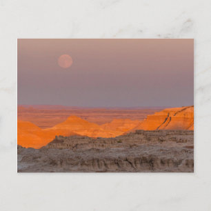 USA, South Dakota, Badlands National Park Postcard