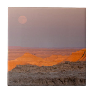 USA, South Dakota, Badlands National Park Tile