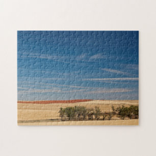USA, South Dakota, Murdo, Prairie Landscape Jigsaw Puzzle