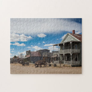 USA, South Dakota, Stamford, 1880 Town, Pioneer Jigsaw Puzzle