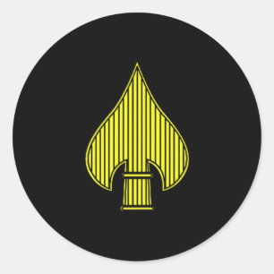 Usa Special Operations Command Logo Patriotic Vete Classic Round Sticker