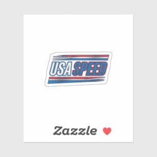 USA Speed Racing Patriotic Vintage Vector Design_1