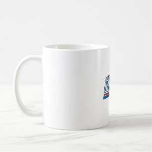 USA Speed Racing Patriotic Vintage Vector Design_1 Coffee Mug