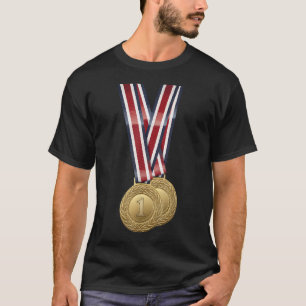 Usa Sports Medal For Winners Champions T-Shirt