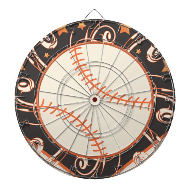 USA Sports Team San Francisco Bay Area Baseball Dartboard (Front)