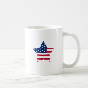 USA Star American Flag Coffee Mug