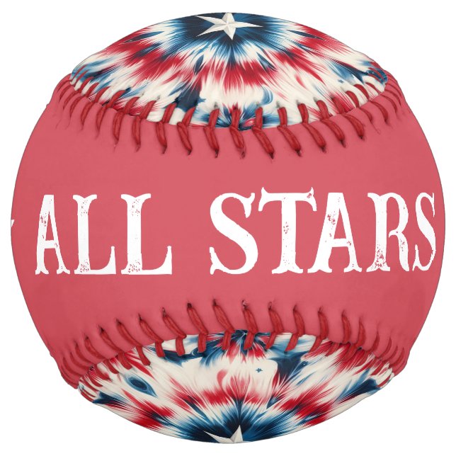USA Star (Customise) Softball (Back)