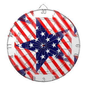 usa star dartboard