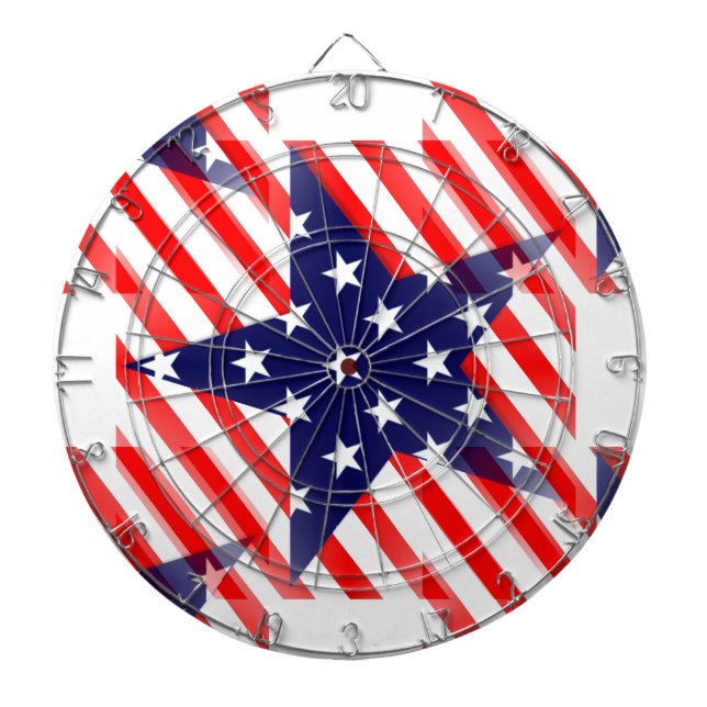 usa star dartboard (Front)