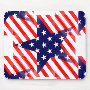 usa star mouse mat