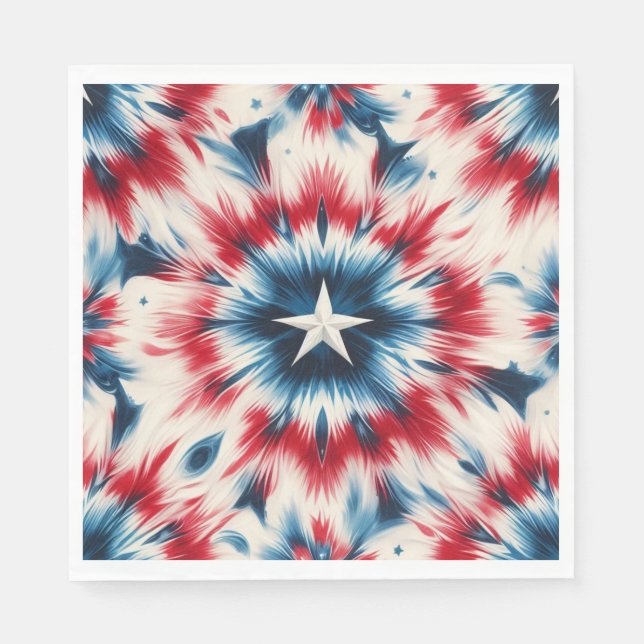 USA Star Napkin (Front)