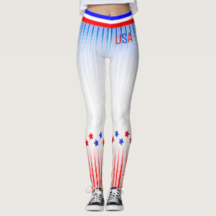 USA Stars and Stripes (cust.) Leggings