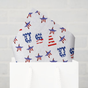 USA Stars and Stripes  Tissue Paper