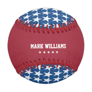 USA stars personalised Baseball