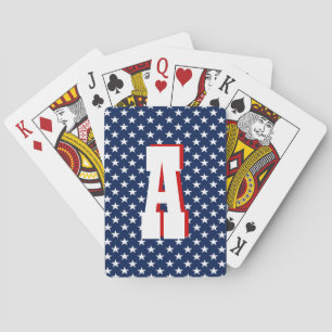 USA Stars Playing Cards