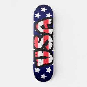 USA Stars Skateboard