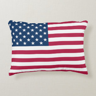 USA Stars & Stripes Patriotic Decorative Cushion