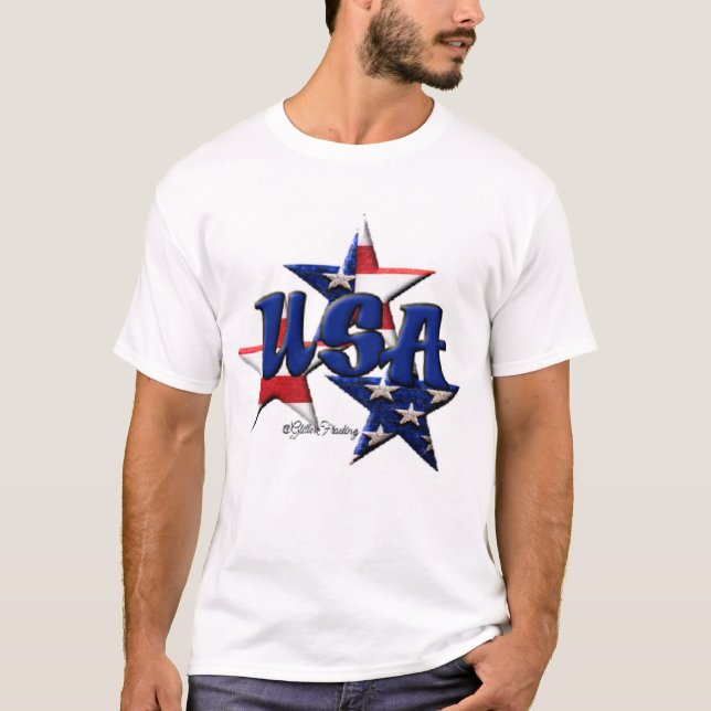 USA Stars T-Shirt (Front)