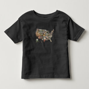 USA State Collage Toddler T-Shirt