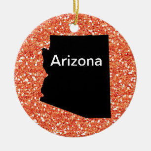 USA States Arizona - SRF Ceramic Tree Decoration