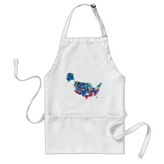 USA States Standard Apron