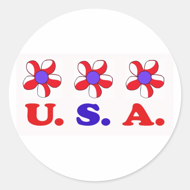 USA Stickers (Front)