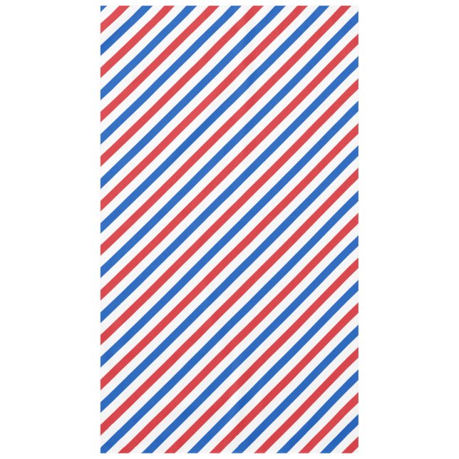 USA Stripe 1 Patriotic Tablecloth (Front)