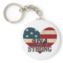 USA Strong Keychain