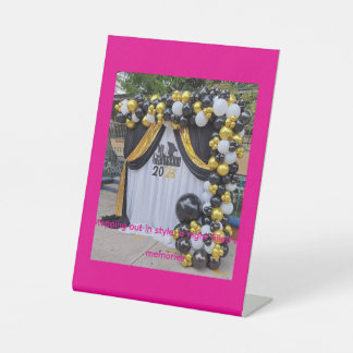 USA – Stylish Party & Event Displays by Zazzle Pedestal Sign