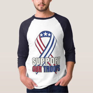 USA Support Our Troops T-Shirt