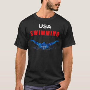 USA Swimming Team 2021 Swim Team T-Shirt